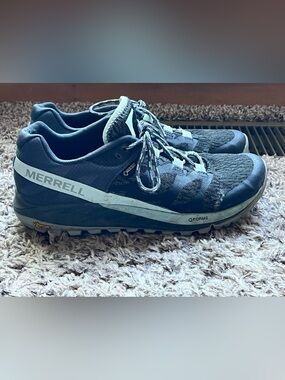 Women's Merrell Antora Q Form 2 Turbulence Hiking Shoes Sz 9 (see description)